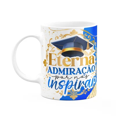 Caneca Formatura G-blue - Admiração Por Nos Inspirar
