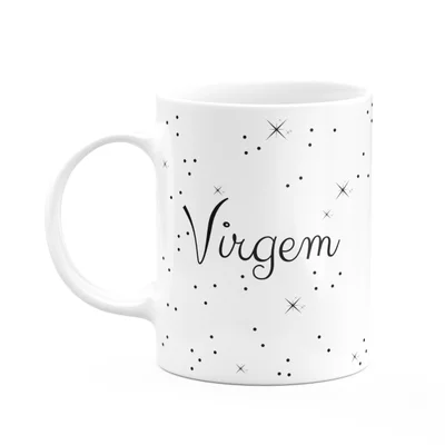 Caneca Signos Minimalista - Virgem - 325ml