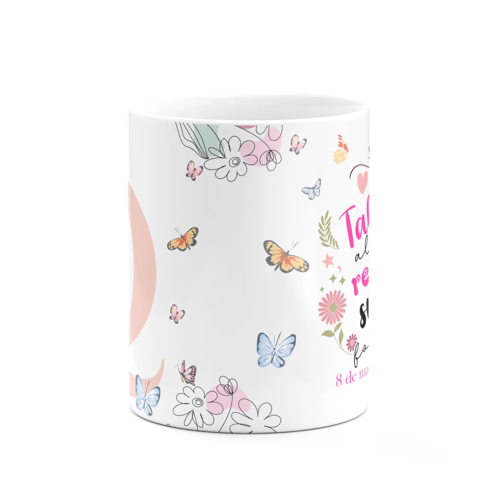 Imagem 3 de 5 do produto Caneca Especial Mulheres - Inicial Do Nome Letra Q