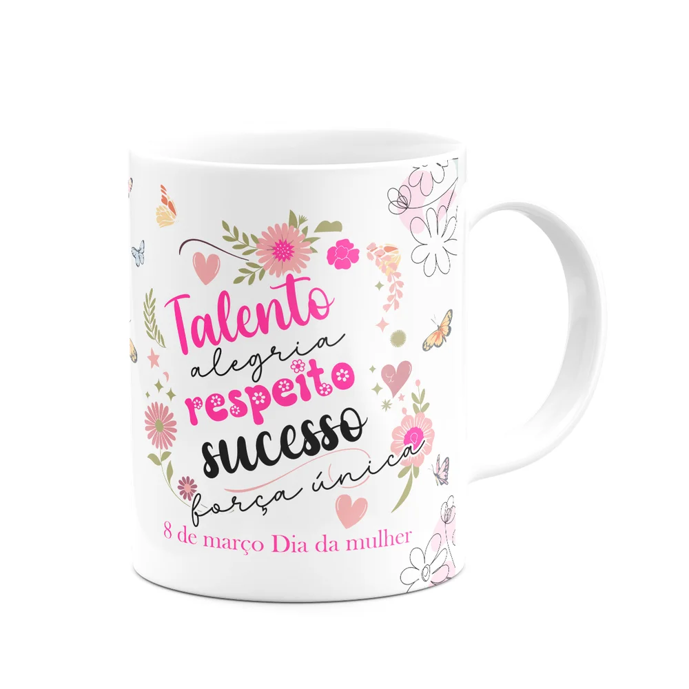 Imagem 4 de 5 do produto Caneca Especial Mulheres - Inicial Do Nome Letra Q