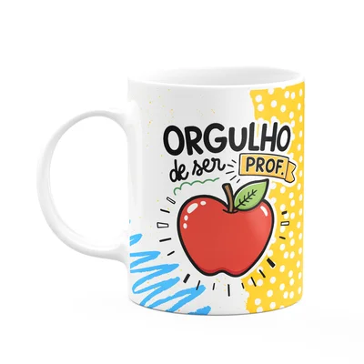 Caneca - Orgulho De Ser Prof - Lute Como Um Professor