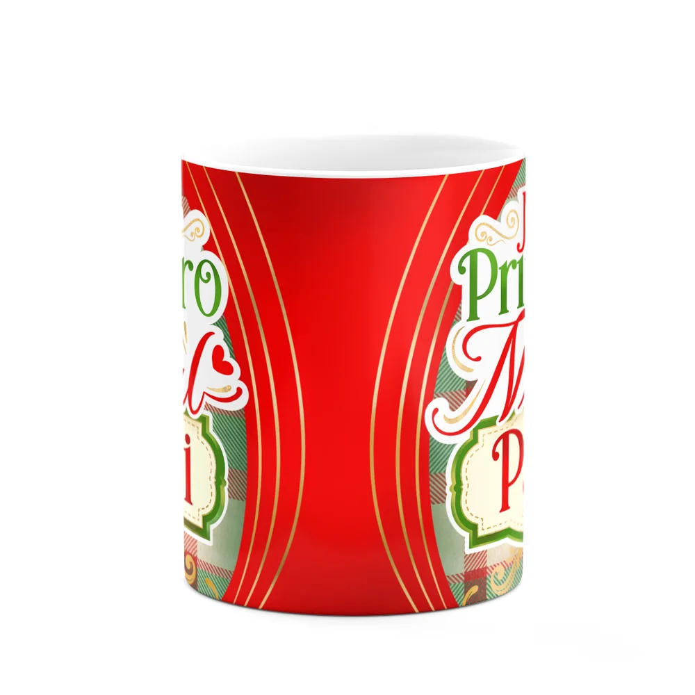 Imagem 3 de 5 do produto Caneca Natalina - Meu Primeiro Natal Como Papai - 325ml