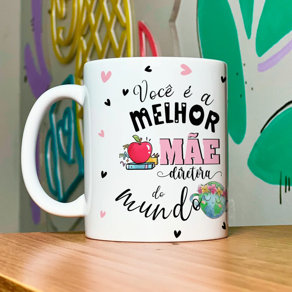 Imagem 5 de 5 do produto Caneca Mães E Profissões - Melhor Mãe Diretora Do Mundo
