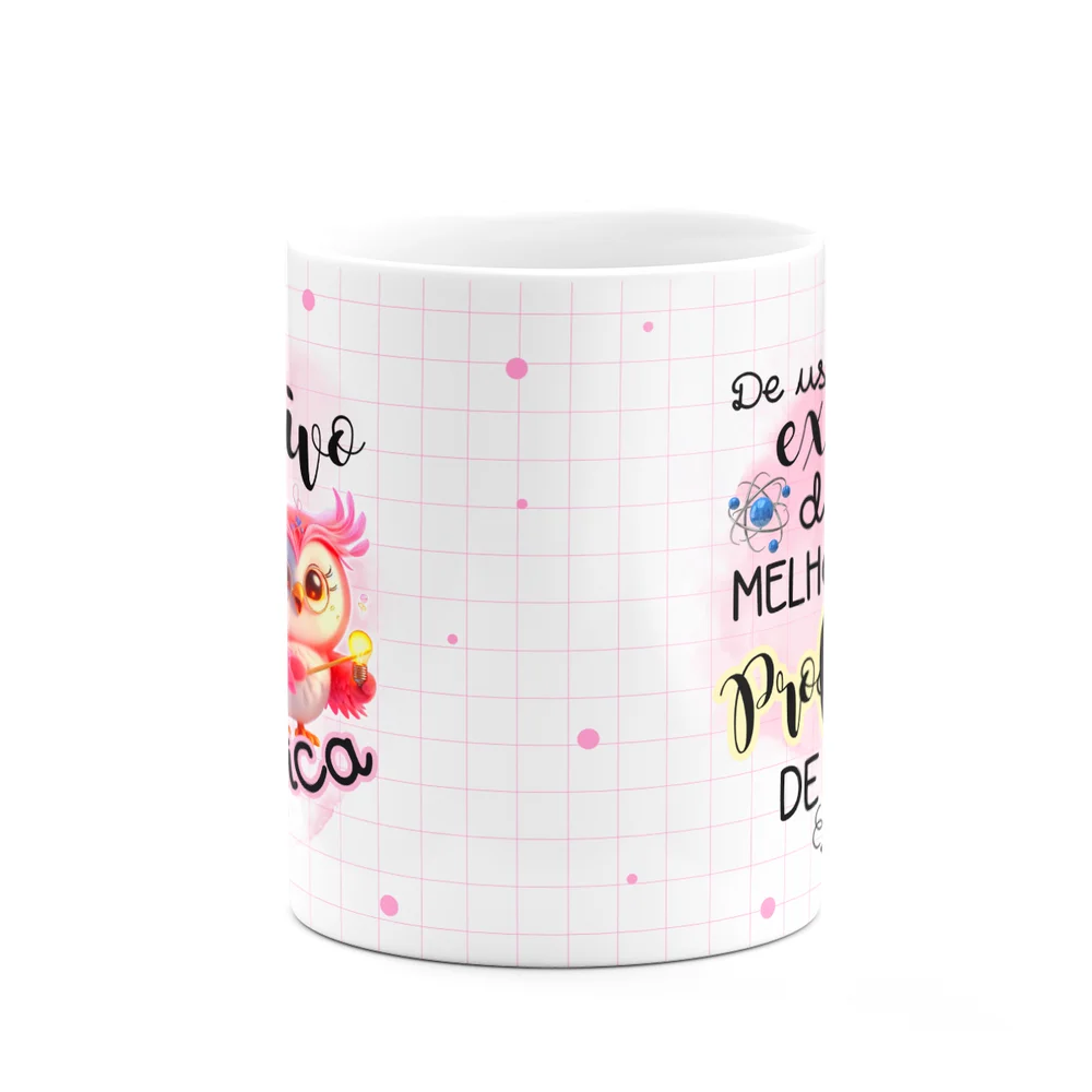 Imagem 2 de 3 do produto Caneca - Uso Exclusivo Da Melhor Professora De Física