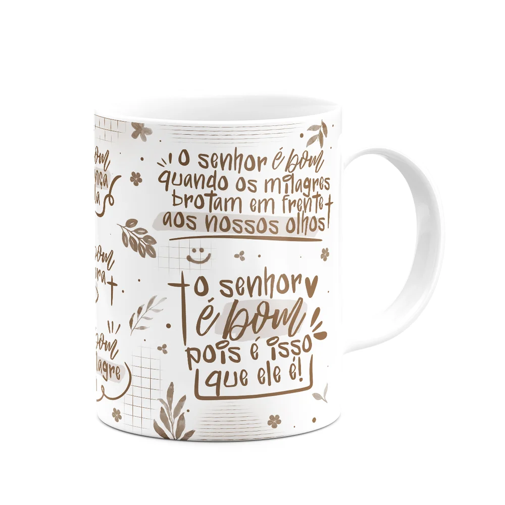 Imagem 3 de 3 do produto Caneca Religiosa - Quando O Senhor É Bom! - M5