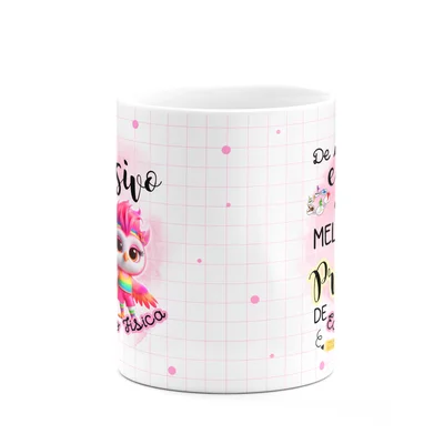 Caneca - Uso Exclusivo Da Melhor Professora De Ed Física — foto 2
