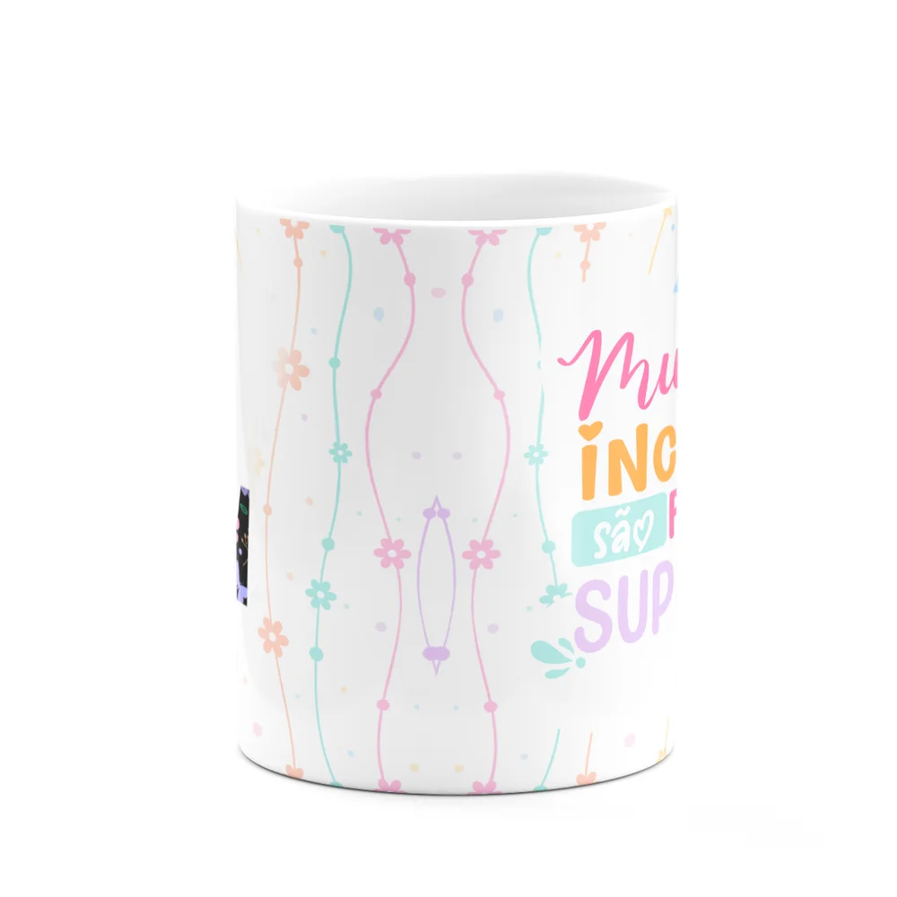 Imagem 3 de 5 do produto Caneca Today - Com Inicial Do Nome Letra L - 325ml