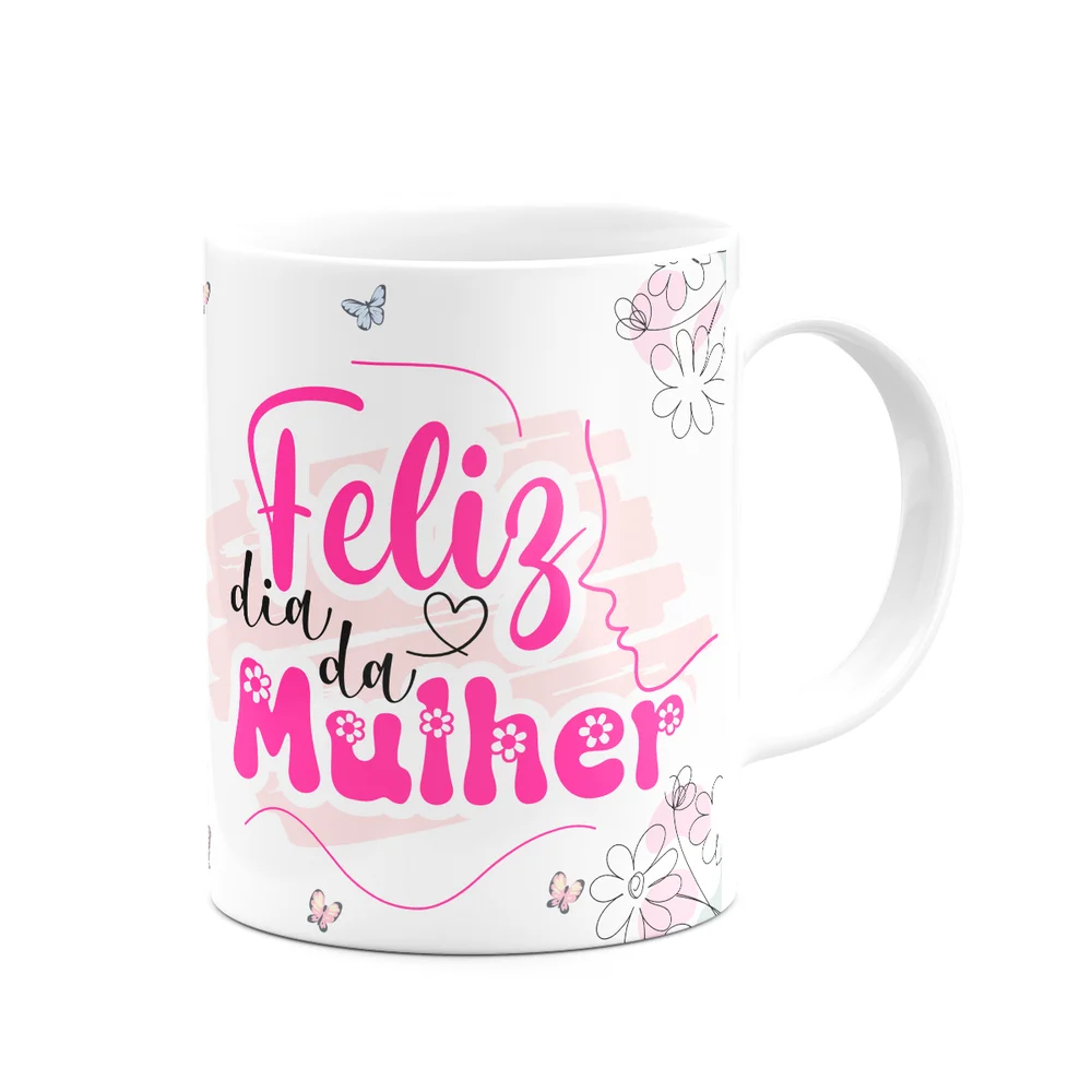 Imagem 4 de 5 do produto Caneca Especial Mulheres - Inicial Do Nome Letra H