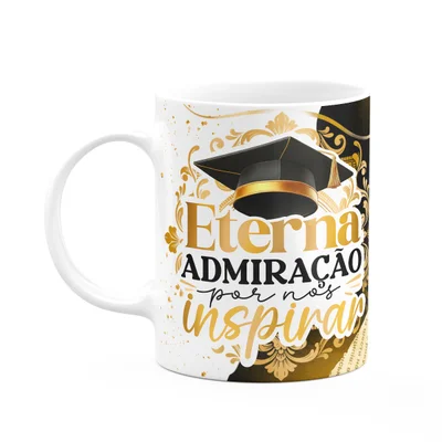 Caneca Formatura G-black - Admiração Por Nos Inspirar