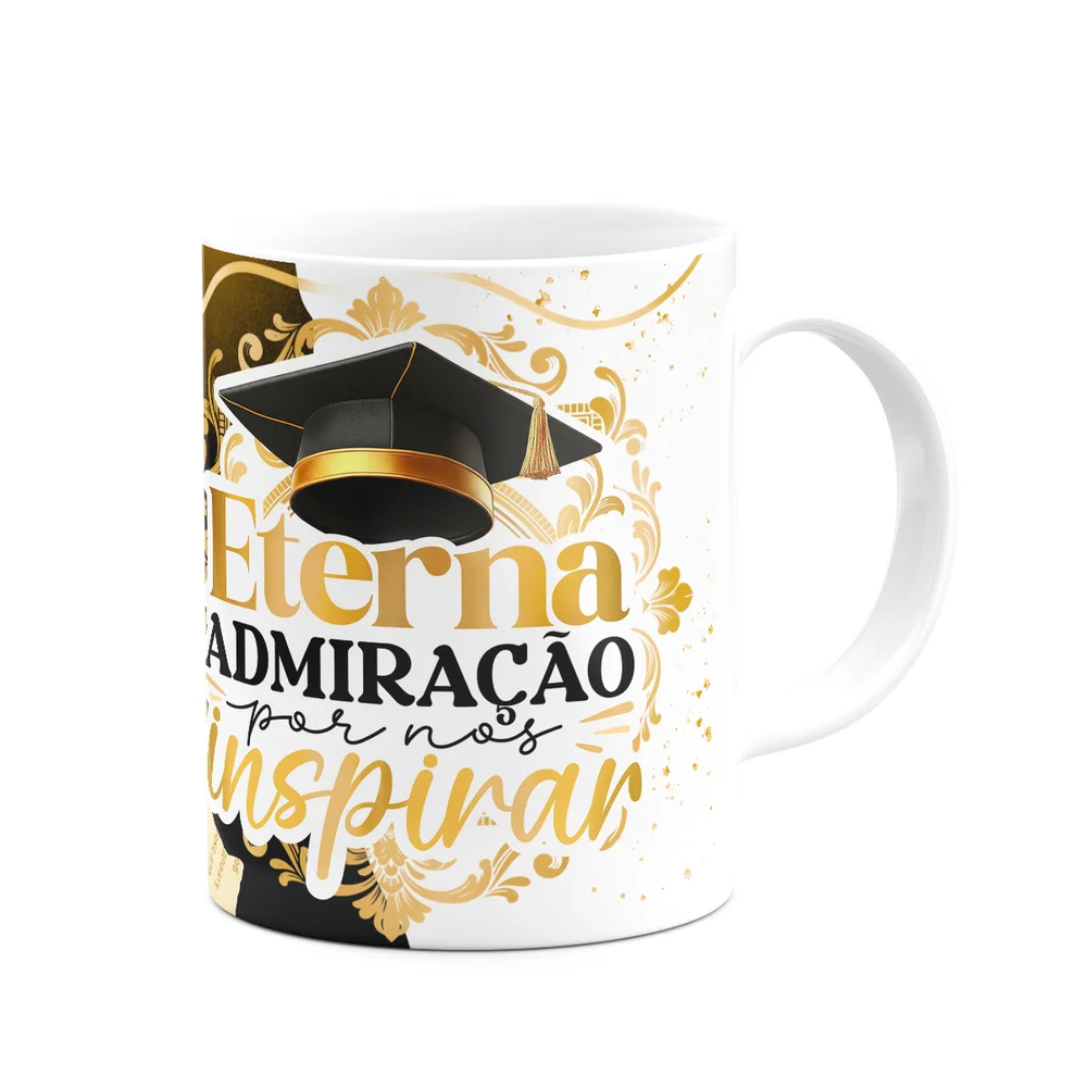 Imagem 3 de 4 do produto Caneca Formatura G-black - Admiração Por Nos Inspirar