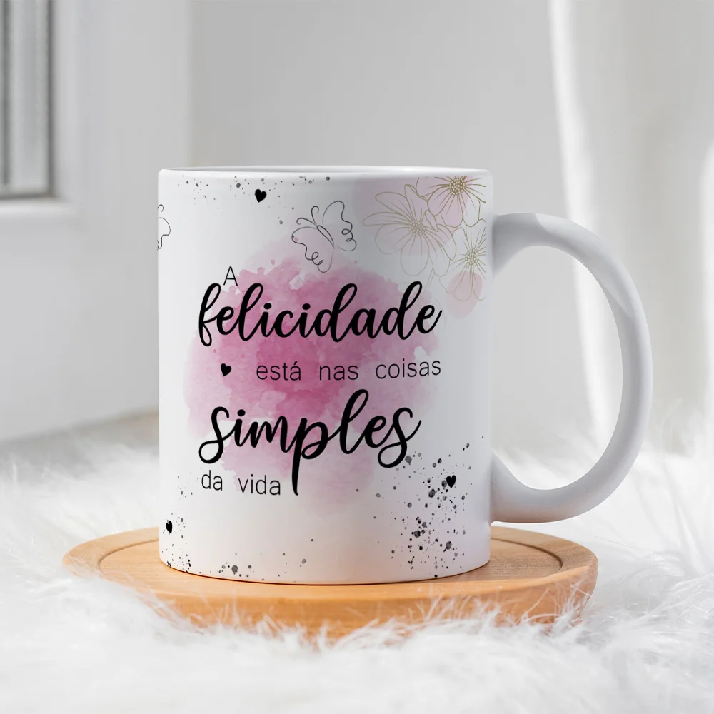 Imagem 2 de 5 do produto Caneca Motivação - Com Inicial Do Nome Letra I - 325ml