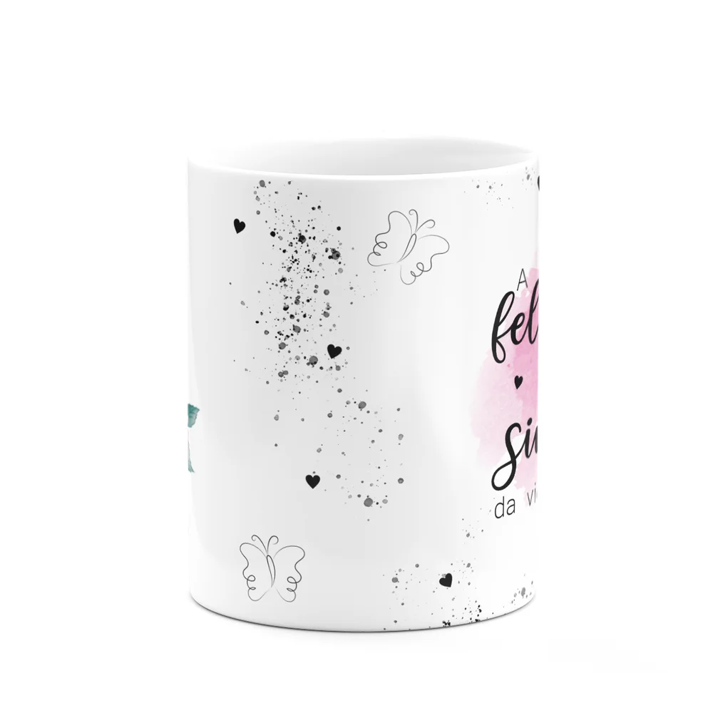 Imagem 3 de 5 do produto Caneca Motivação - Com Inicial Do Nome Letra I - 325ml