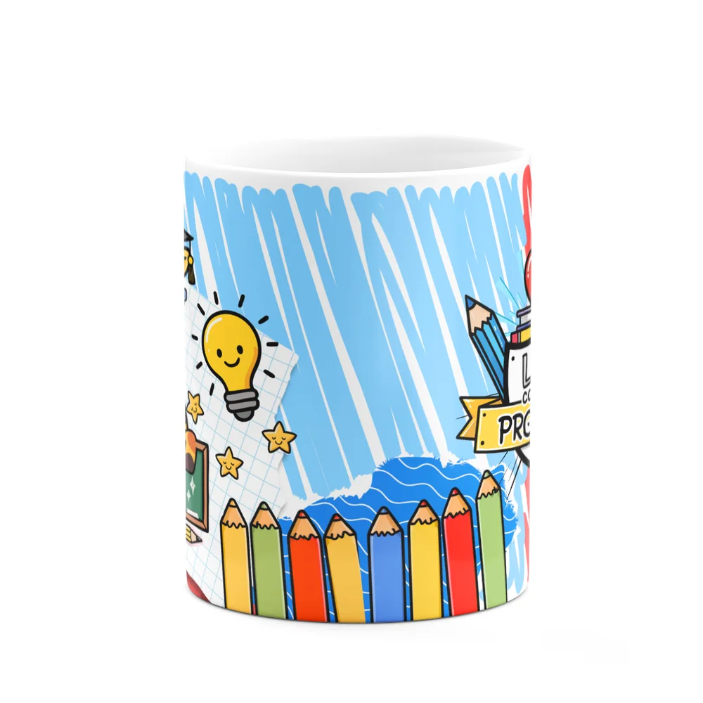Imagem 2 de 3 do produto Caneca Professor - Abc - Lute Como Um Professor