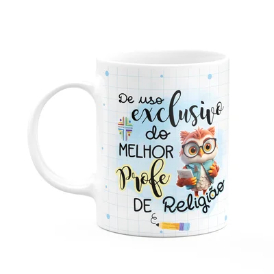 Caneca - Uso Exclusivo Do Melhor Professor De Religião