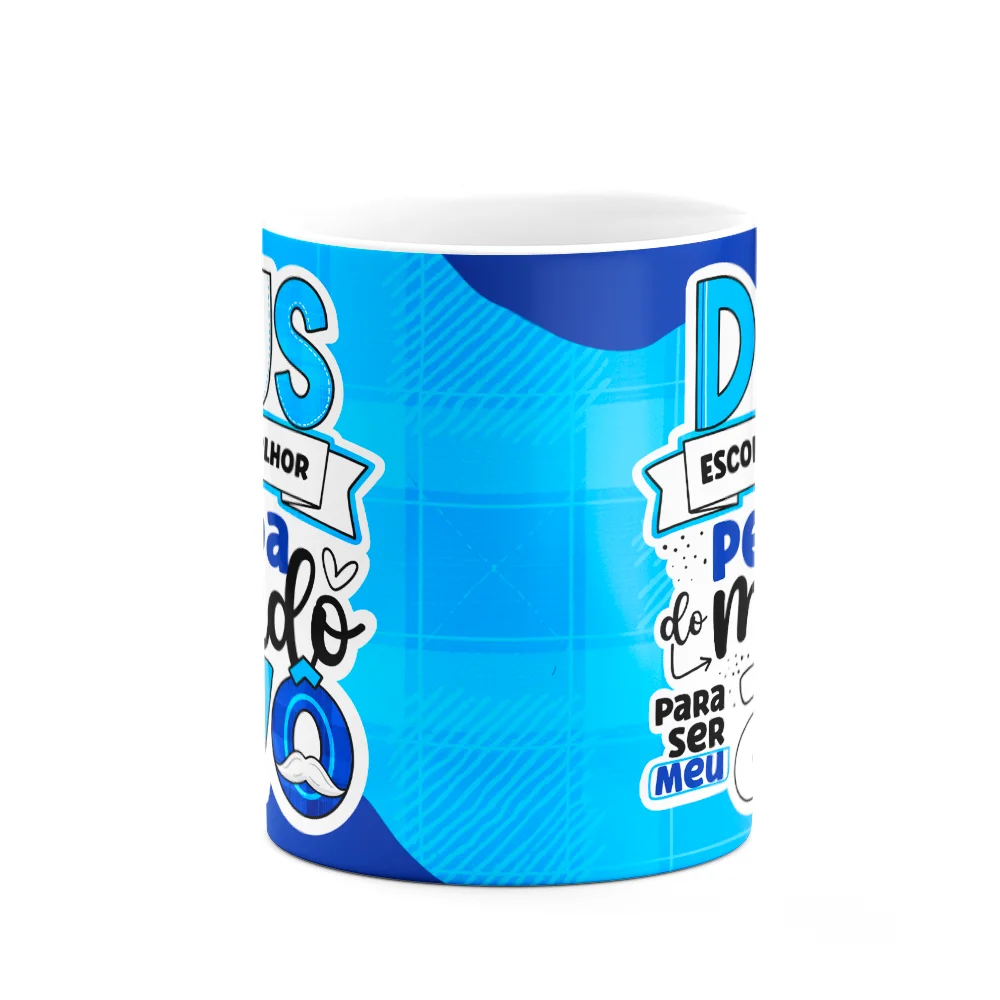 Imagem 3 de 3 do produto Caneca Dos Avós - Deus Escolheu O Melhor Avô Do Mundo