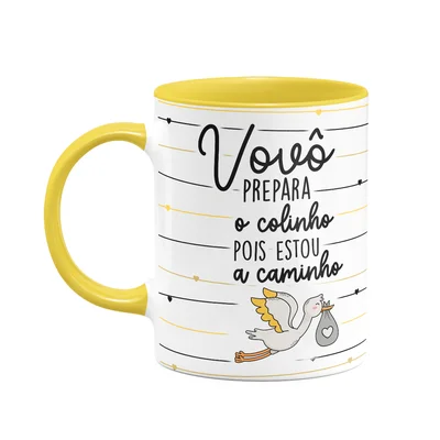 Caneca - Vovô Prepara O Colinho, Estou A Caminho! B-yellow