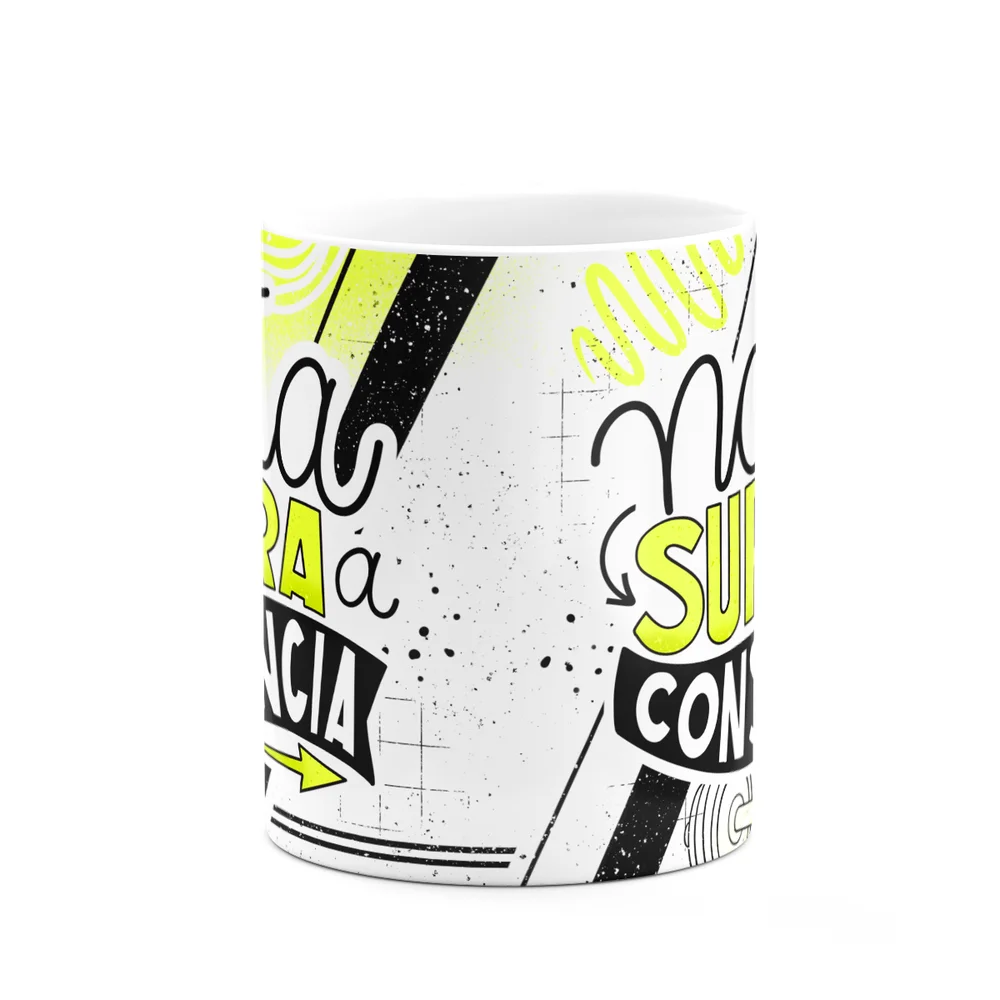Imagem 3 de 3 do produto Caneca Fitness Academia - Nada Supera A Constância
