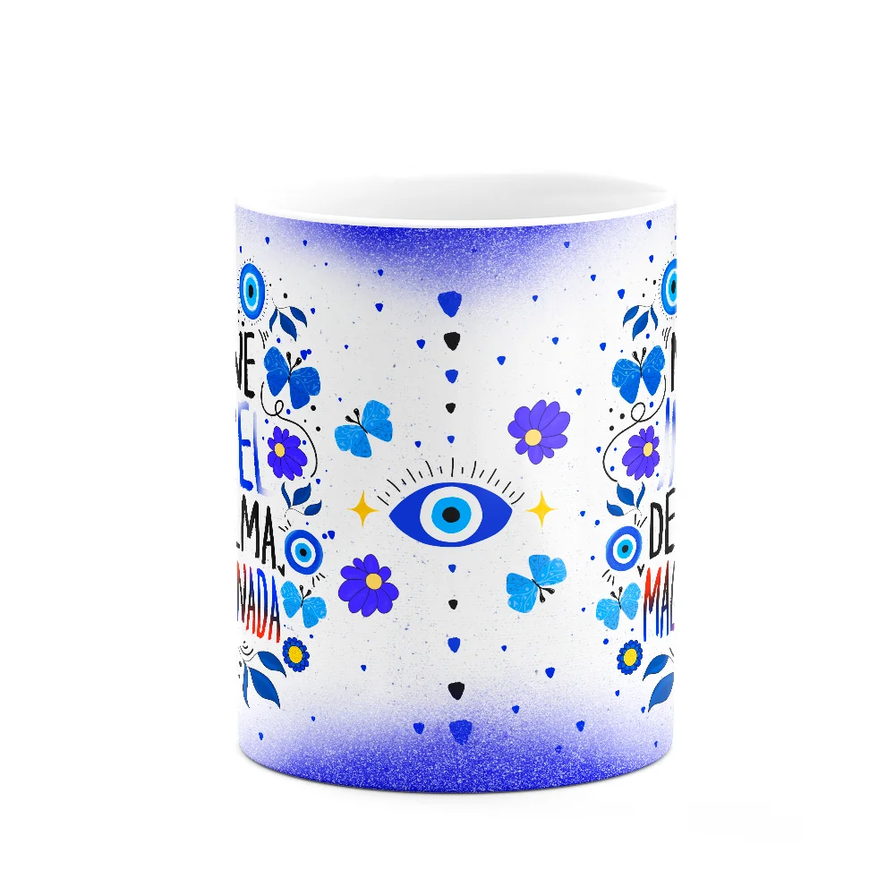 Imagem 3 de 3 do produto Caneca Proteção - Que Eu Me Torne Invisível - 325ml