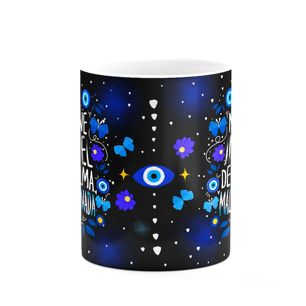Imagem 3 de 3 do produto Caneca Proteção - Que Eu Me Torne Invisível - 325ml - B-dark