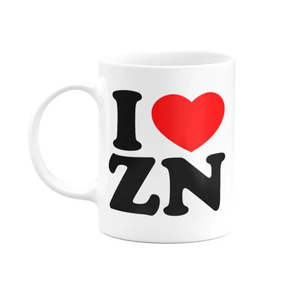 Caneca I Love Zn - I Love Zona Norte - 325ml