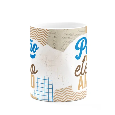 Caneca Dos Pais - Paizão, Meu Eterno Amigo - 325ml — foto 3