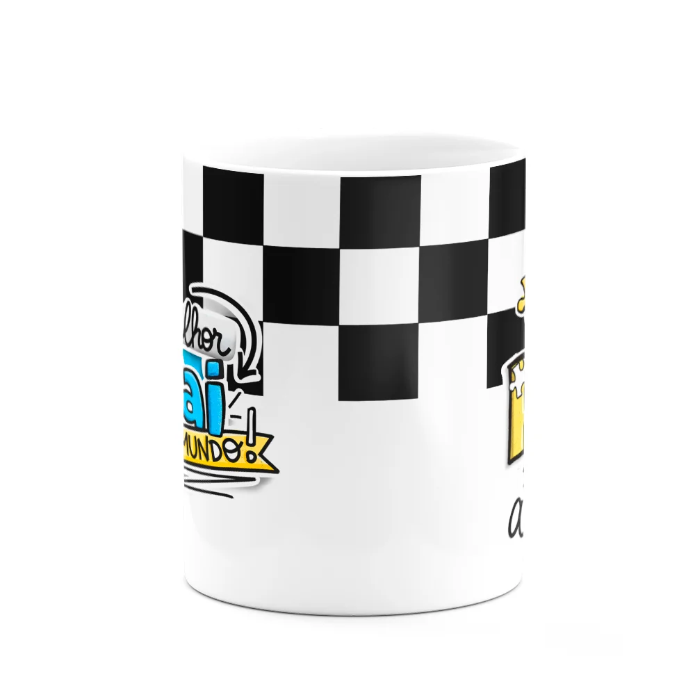 Imagem 3 de 3 do produto Caneca Pais - O Melhor Pai Do Mundo - Super Pai