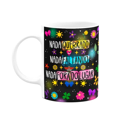 Caneca Proteção - Nada Quebrado, Nada Faltando - B-dark