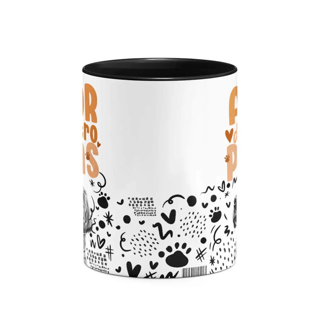 Imagem 3 de 3 do produto Caneca - Amor De Quatro Patas - Golden - B-black