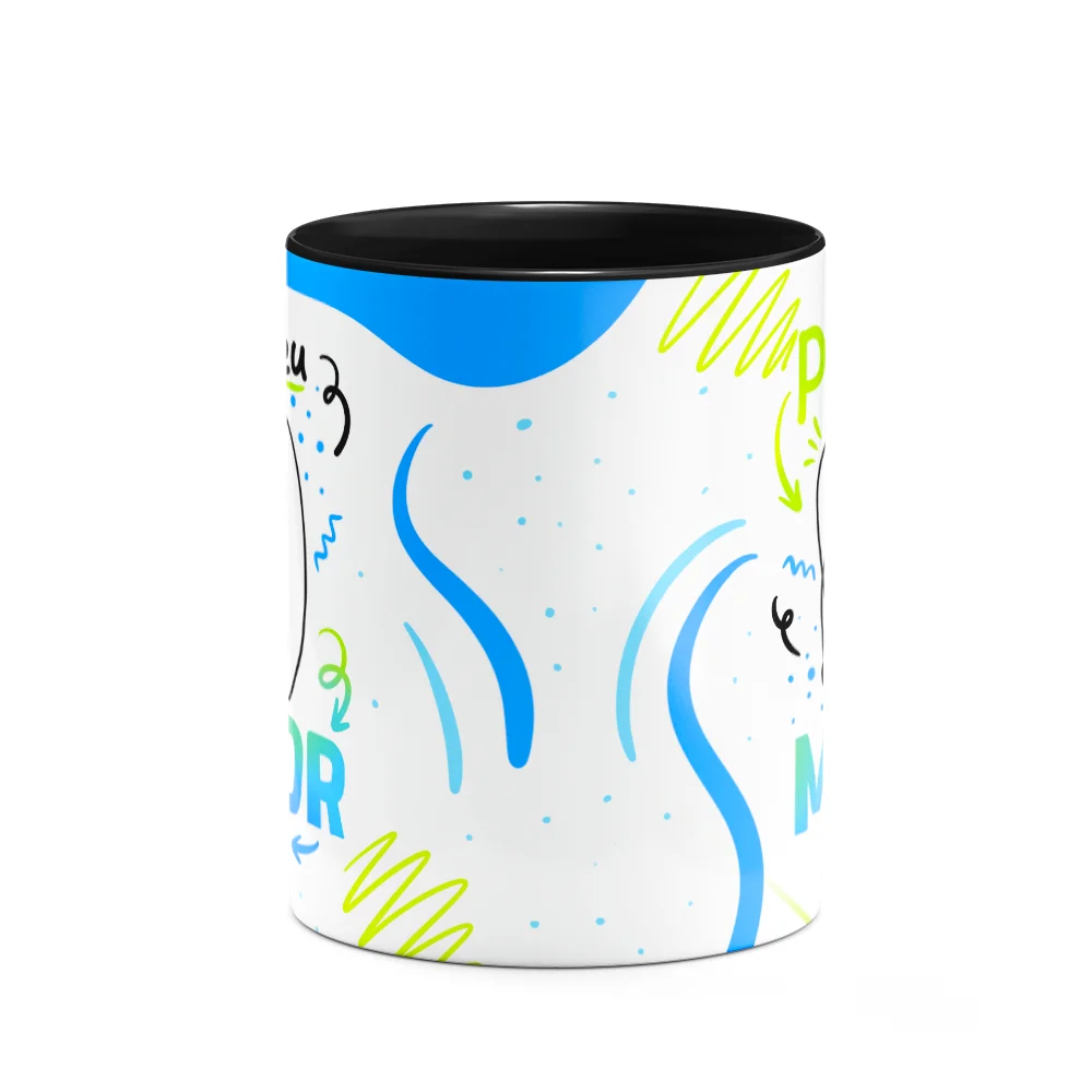 Imagem 3 de 3 do produto Caneca Flork Pais - O Meu Melhor Amigo - B-black