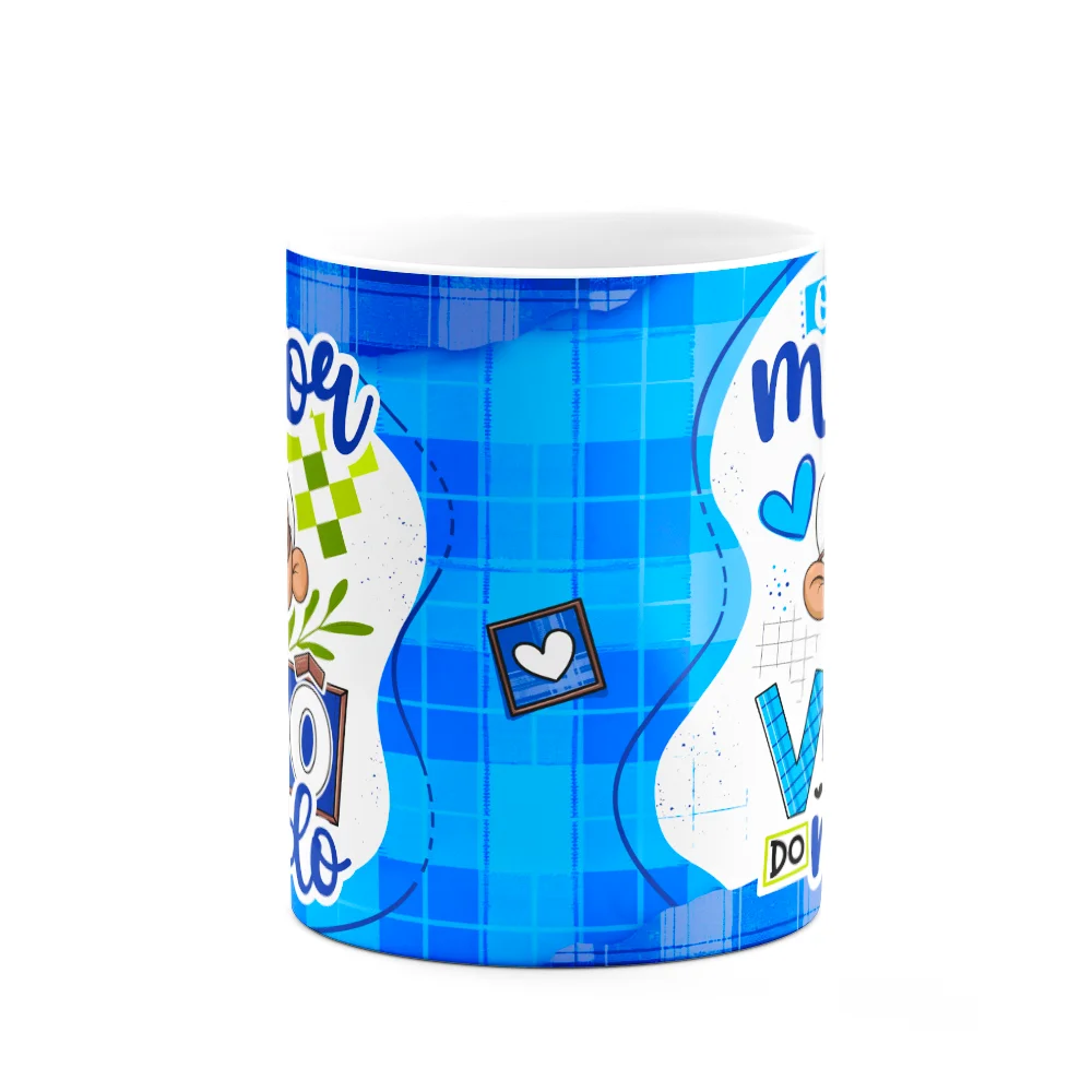 Imagem 3 de 3 do produto Caneca Dos Avós Cartoon - O Melhor Vovô Do Mundo - M7