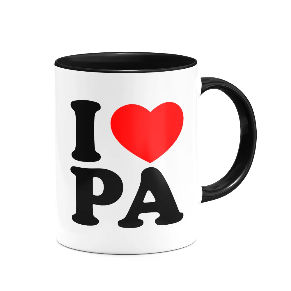 Imagem 2 de 3 do produto Caneca I Love Pa - Pará - 325ml - B-black
