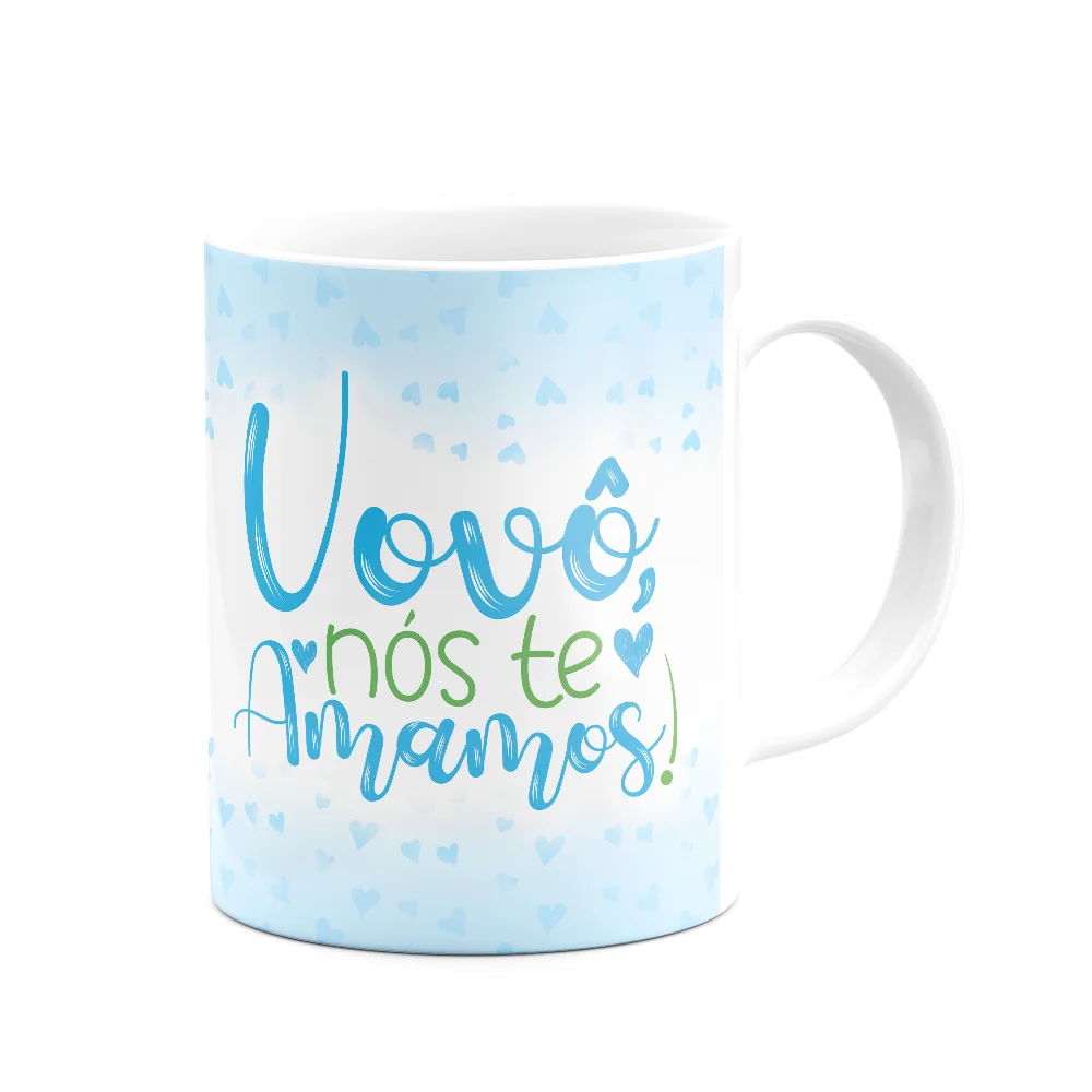 Imagem 2 de 3 do produto Caneca De Avós - Vovô Nós Te Amamos - 325ml