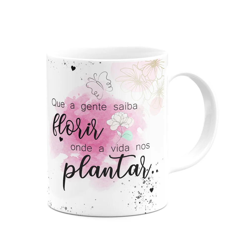 Imagem 3 de 5 do produto Caneca Motivação - Com Inicial Do Nome Letra W - 325ml