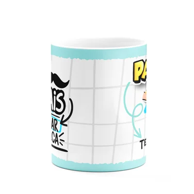 Caneca Pais - Só Os Melhores - Paizão, Nó Te Amamos — foto 3