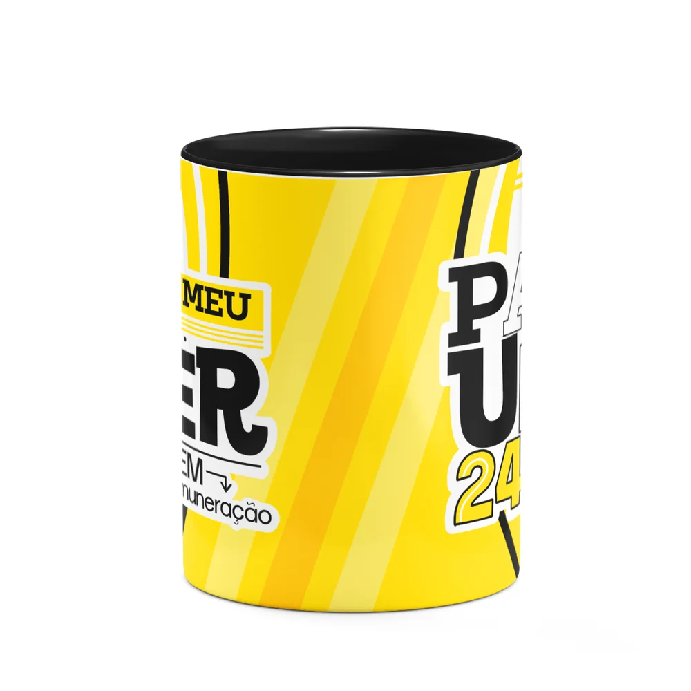 Imagem 3 de 3 do produto Caneca Pais - Pai, Meu Motorista Particular 24h - B-black