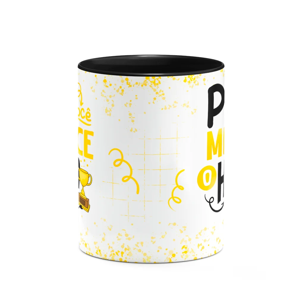 Imagem 3 de 3 do produto Caneca Flork Pais - Pai, Você Merece O Hexa - B-black