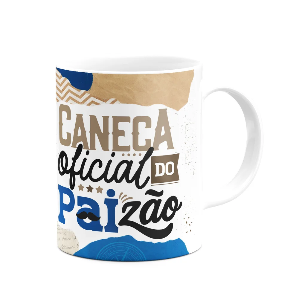 Imagem 2 de 3 do produto Caneca Dos Pais - Caneca Oficial Do Paizão - 325ml