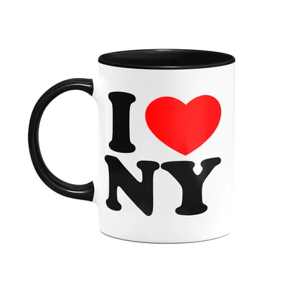 Caneca I Love Ny - Nova York - 325ml - B-black