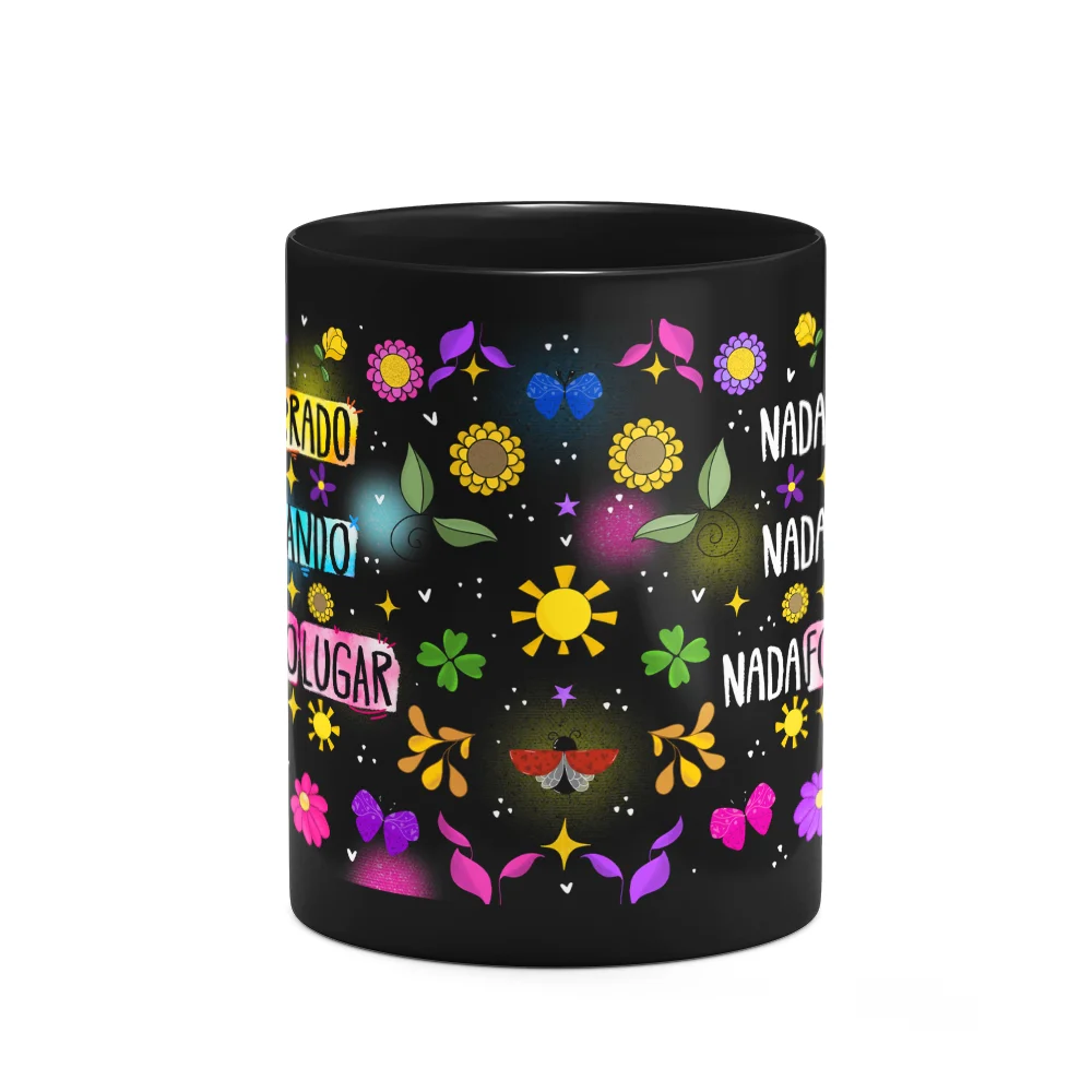 Imagem 3 de 3 do produto Caneca Proteção - Nada Quebrado, Nada Faltando - Preta