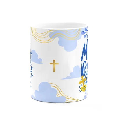 Caneca Religiosa N.s Aparecida - Maria Passa Na Frente — foto 3