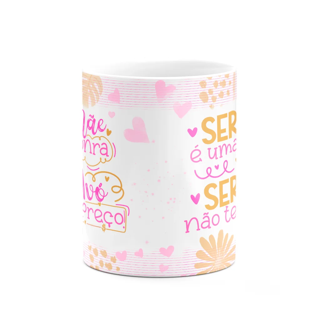 Imagem 3 de 3 do produto Caneca De Avós - Ser Avó Não Tem Preço - 325ml