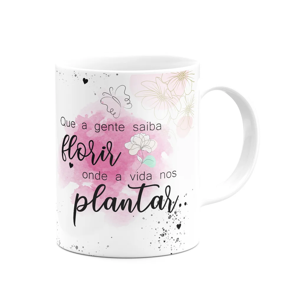 Imagem 3 de 5 do produto Caneca Motivação - Com Inicial Do Nome Letra C - 325ml