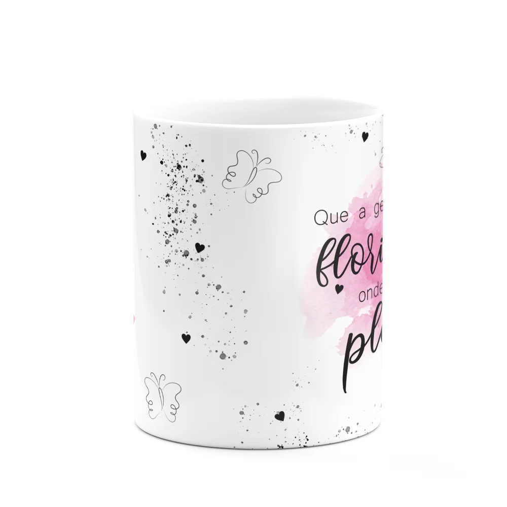 Imagem 5 de 5 do produto Caneca Motivação - Com Inicial Do Nome Letra C - 325ml