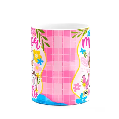 Caneca Dos Avós Cartoon - A Melhor Vovó Do Mundo - M5 — foto 3