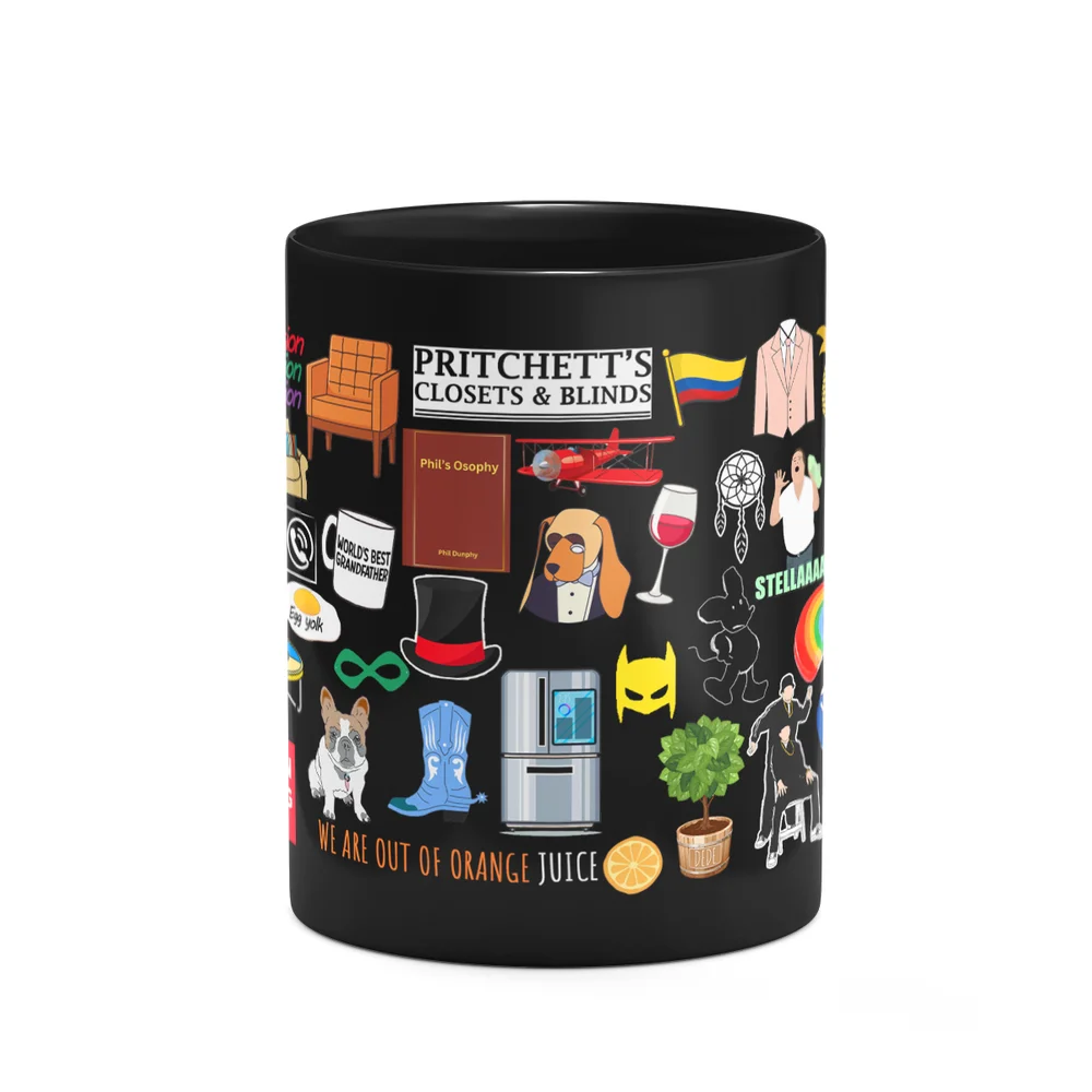 Imagem 3 de 3 do produto Caneca Geek Icons Moments - Modern Family - Preta