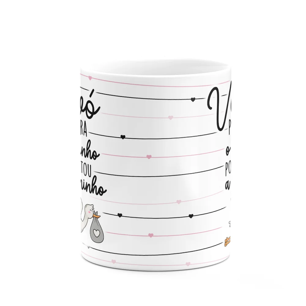 Imagem 3 de 3 do produto Caneca - Vovó, Prepara O Colinho, Estou A Caminho - M3