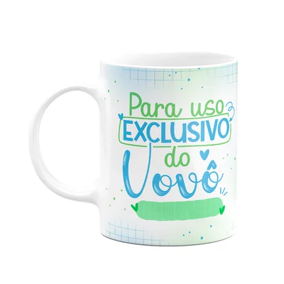 Caneca De Avós - Para Uso Exclusivo Do Vovô