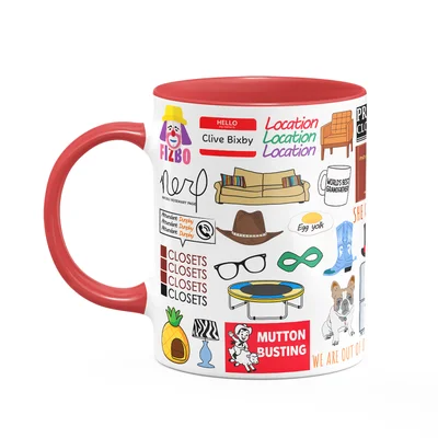 Caneca Icons Moments - Modern Family - B-red