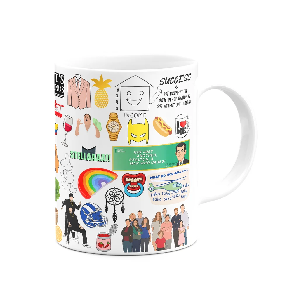 Imagem 2 de 3 do produto Caneca Icons Moments - Modern Family - 325ml