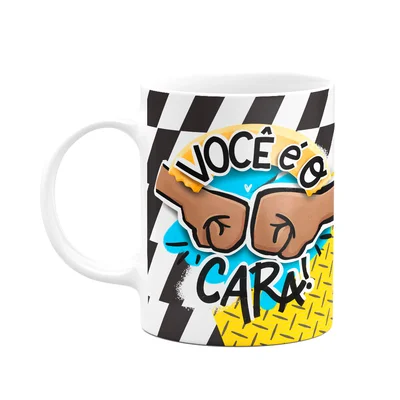 Caneca Pais - Você É O Cara - Paizão Amigo, Parceiro E Herói
